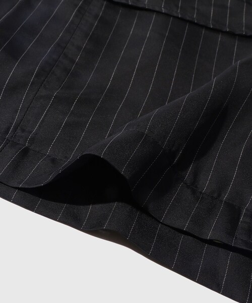 ADAM ET ROPE'(アダムエロペ)の「【JOHN MASON SMITH/ジョン メイソン スミス】WASHED CUPRO OVERSIZED 2B TAILORED JACKET(テーラードジャケット・メンズ・ブラック系・L/M/S)」の15枚目の写真