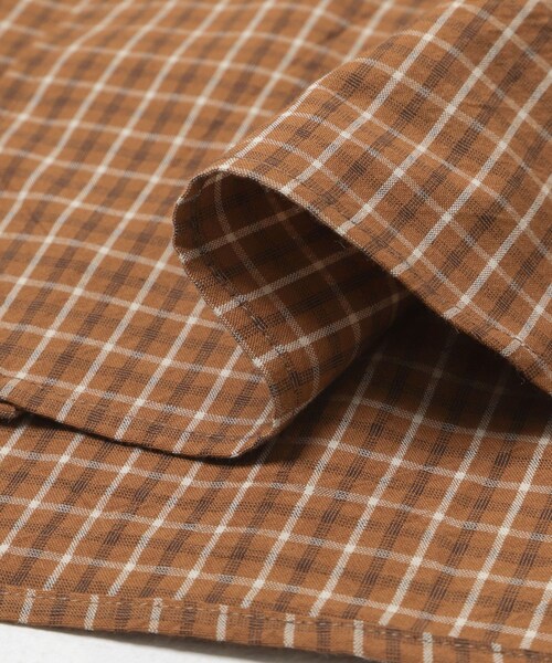 URBAN RESEARCH(アーバンリサーチ)の「FUJI COTTON CHECK SHIRTS(シャツ/ブラウス・メンズ・GRAY/BROWN・4/5)」の14枚目の写真