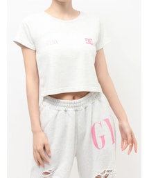 DC | GYDA×DC SPARKLE LOGOショートTシャツ(Tシャツ/カットソー)
