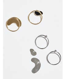 ELENDEEK | CIRCLE 2WAY PIERCE(ピアス(両耳用))
