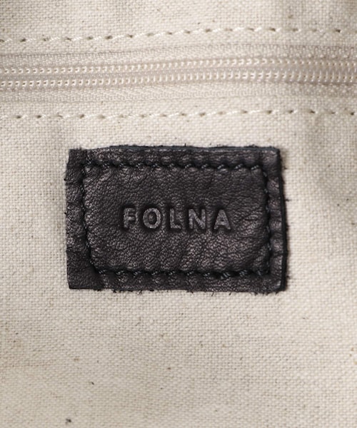 URBAN RESEARCH DOORS（アーバンリサーチドアーズ）の「Folna　ソフトレザーボストンバッグ（ボストンバッグ・レディース・BLACK・One）」の8枚目の写真