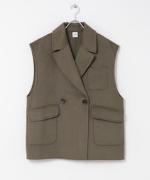 URBAN RESEARCH ROSSO WOMEN | 『一部別注カラー』YENN　DOUBLE FACE VEST JACKET(その他アウター)