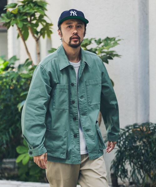 URBAN RESEARCH Sonny Label（アーバンリサーチサニーレーベル）の「ツイルミリタリーシャツジャケット（ミリタリージャケット・メンズ・カモ柄/カーキ・M/L）」の5枚目の写真