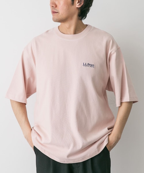 URBAN RESEARCH DOORS(アーバンリサーチドアーズ)の「L.L.Bean Union Short-Sleeve T-shirts(Tシャツ/カットソー・メンズ・White/Birch/Navy/Lt.pink/Smokyjade・M/L/XL)」の5枚目の写真