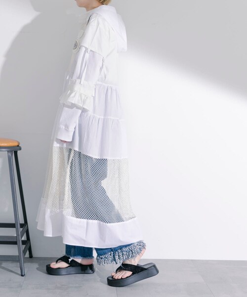THE GOODLAND MARKET（ザグッドランドマーケット）の「old honey　-OH- 72℃ dress（ワンピース・レディース・beige/white・FREE）」の19枚目の写真