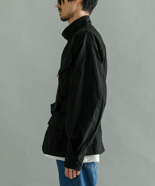 URBAN RESEARCH（アーバンリサーチ）の「NEXUSVII.　FATIGUE MS MOD. JACKET（ミリタリージャケット・メンズ・BLACK・M/L）」の6枚目の写真