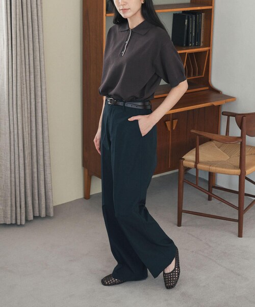 URBAN RESEARCH DOORS(アーバンリサーチドアーズ)の「ハイウエストストレッチチノパンツ(チノパンツ・レディース・BEIGE/NAVY・S/M)」の19枚目の写真