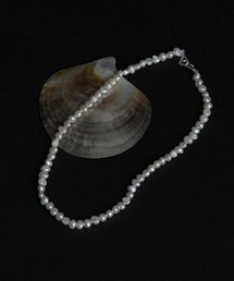 SMELLY | SMELLY so’ pearl hook necklace(ネックレス)