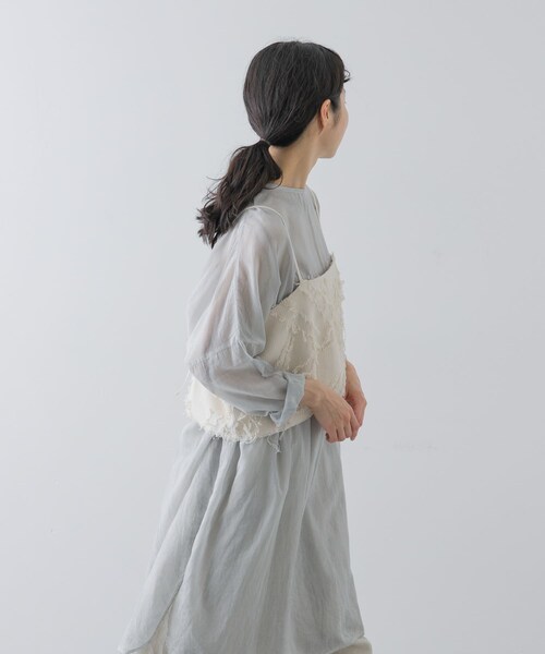 かぐれ（カグレ）の「ジャガードキャミソール（キャミソール・レディース・IVORY・FREE）」の14枚目の写真