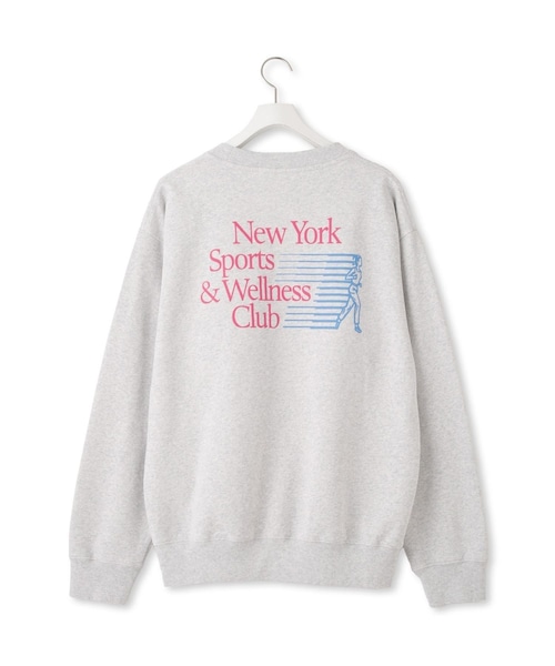 ADAM ET ROPE'(アダムエロペ)の「【J'aDoRe限定】【Sporty&Rich(スポーティー アンド リッチ)】NY Motion Crewneck(スウェット・レディース・ライトグレー・S)」の2枚目の写真