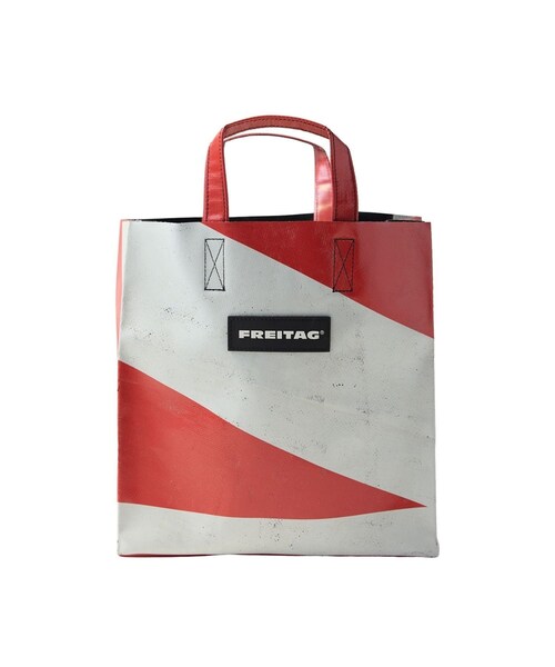 bonjour records(ボンジュールレコーズ)の「FREITAG/フライターグ SONNY SHOPPING BAG SMALL(トートバッグ・レディース・ブラック/ブラック系/スミクロ/チャコール/グレー/ライトグレー/グレー系/ホワイト/キャメル/キャメル系/ベージュ/グリーン・F)」の13枚目の写真