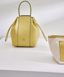 ROPE' | 【新色追加】RPロゴ スプリットレザードロストミドルバッグ(ハンドバッグ)