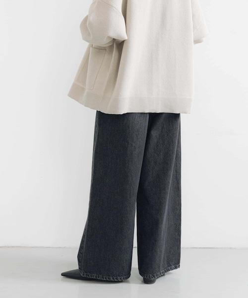 URBAN RESEARCH（アーバンリサーチ）の「『別注』Lee101×URBAN RESEARCH　 BAGGYPANTS（デニムパンツ・レディース・淡BLACK/BLACK・XS/S/M/L）」の15枚目の写真