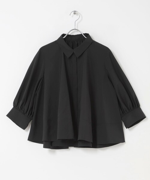 URBAN RESEARCH ROSSO（アーバンリサーチロッソ）の「ウォッシャブルブライトローンシャツブラウス（シャツ/ブラウス・レディース・OFF WHITE/BLACK/SAX・Free）」の18枚目の写真