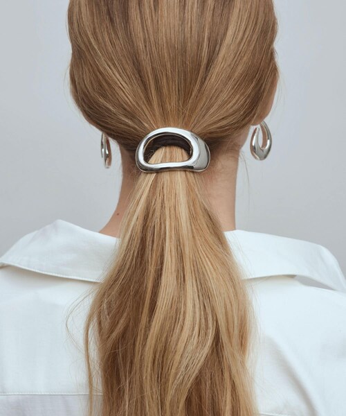 URBAN RESEARCH ROSSO（アーバンリサーチロッソ）の「JAMIRAY　BEAN HAIR TIE（ヘアゴム・レディース・GOLD/SILVER・One）」の3枚目の写真