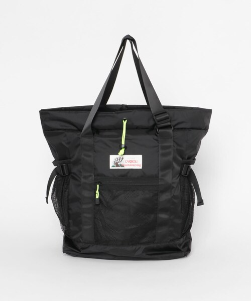 EKAL（エカル）の「『別注』Caribou Mountaineering×EKAL　L. WEIGHT PACK TOTE（トートバッグ・レディース・GREIGE/BLACK・Free）」の15枚目の写真