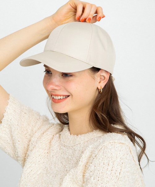 URBAN RESEARCH Sonny Label（アーバンリサーチサニーレーベル）の「UVCUTバックリボンキャップ（キャップ・レディース・ライトベージュ/ブラック/ピンク・one）」の10枚目の写真