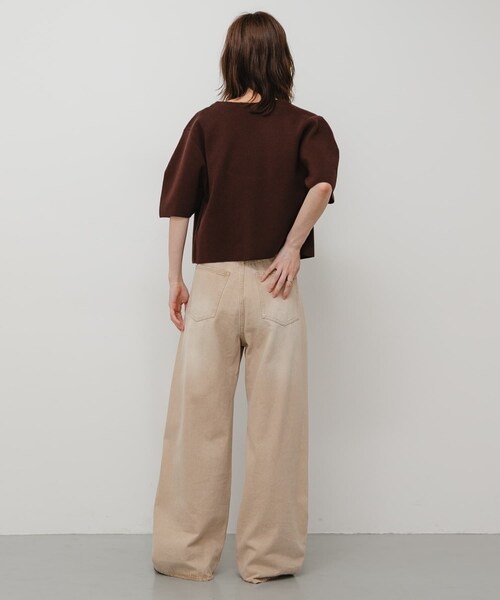 SENSE OF PLACE by URBAN RESEARCH(センスオブプレイスバイアーバンリサーチ)の「カーブデニム(デニムパンツ・レディース・BEIGE/D.INDIGO/GRAY/MINT・S/M/L)」の19枚目の写真