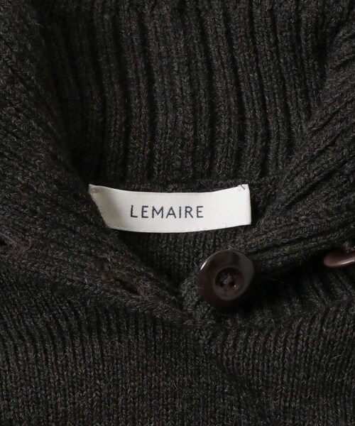URBAN RESEARCH(アーバンリサーチ)の「LEMAIRE SWEATER WITH HOOD(ニット/セーター・レディース・D ESPRESSO/L CREAM・S)」の10枚目の写真