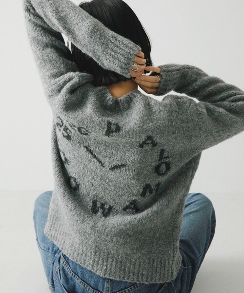 URBAN RESEARCH(アーバンリサーチ)の「paloma wool CLOCK(ニット/セーター・レディース・Grey・S/M)」の4枚目の写真