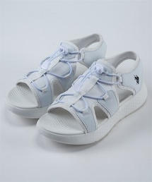 nissen | 【ゆったり幅広】U.S. POLO ASSN.（ユーエスポロアッスン）超軽量ドロスト付サンダル（ワイズ４E）(サンダル)