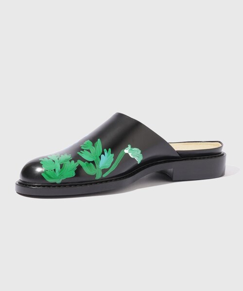 ADAM ET ROPE'(アダムエロペ)の「【KYOU/キョウ】BLOSSOM Hand Painted Sandals by HARUTA feat. MIO YAMAMOTO(サンダル・メンズ・ブラック・24.5/25.0/25.5/26.0/26.5/27.0)」の11枚目の写真