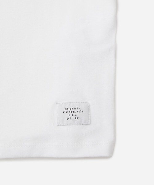 Saturdays NYC（サタデーズ ニューヨークシティ ）の「Martha Muscle Tank Top（タンクトップ・レディース・ホワイト/ネイビー/パープル・M/S）」の10枚目の写真