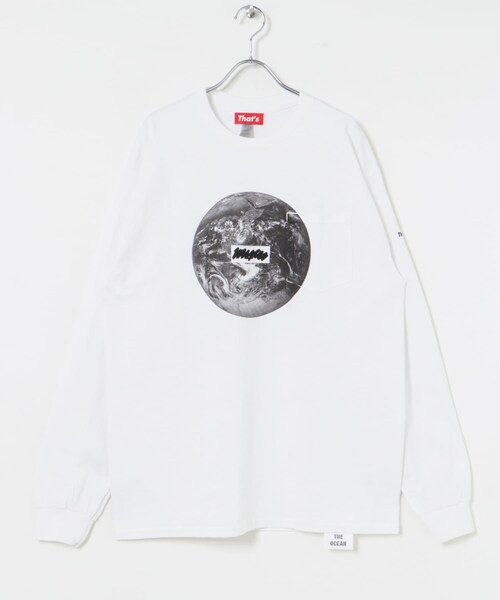 THE GOODLAND MARKET（ザグッドランドマーケット）の「That’s　RE the Long Tee (Earth)（Tシャツ/カットソー・メンズ・BK/WH・M/L/XL）」の11枚目の写真