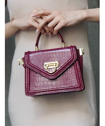 EVRIS | クロコライクハンドバッグ(ハンドバッグ)