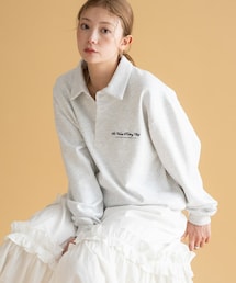 GEM SPORTSWEAR スウェットポロシャツ