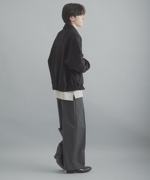 SENSE OF PLACE by URBAN RESEARCH（センスオブプレイスバイアーバンリサーチ）の「F/S ZIPブルゾン（ブルゾン・メンズ・BLACK/BEIGE/KHAKI・M/L）」の5枚目の写真