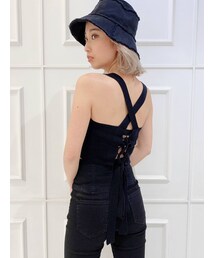 GYDA | バッククロスニットTOPS(タンクトップ)
