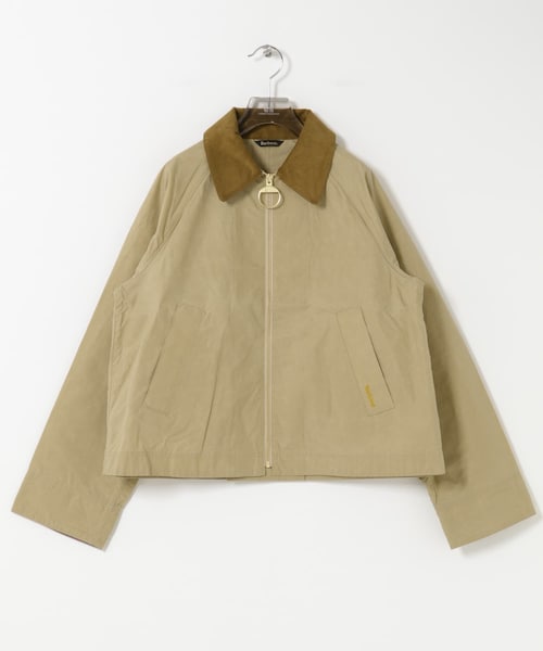 URBAN RESEARCH（アーバンリサーチ）の「Barbour　CATLIN CASUAL JACKET（テーラードジャケット・レディース・BEIGE/GREY・10）」の2枚目の写真
