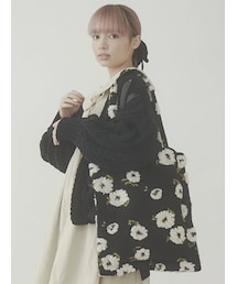 merry jenny | fluffy pattern tote(トートバッグ)