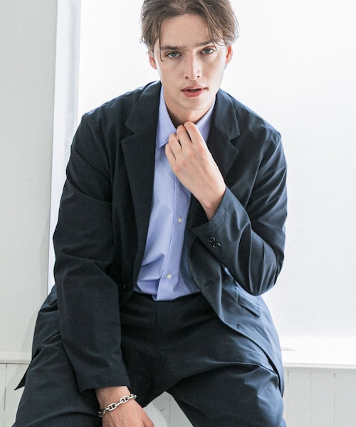 URBAN RESEARCH（アーバンリサーチ）の「『撥水』SOLOTEX STRETCH JACKET（テーラードジャケット・メンズ・D.NAVY/BLACK/ICE GRAY・S/M/L）」の3枚目の写真