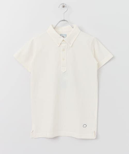 ITEMS URBANRESEARCH（アイテムズ アーバンリサーチ）の「東北コットンポロシャツ∴（ポロシャツ・レディース・ORG/WHT/NVY・XS/S/M）」の16枚目の写真