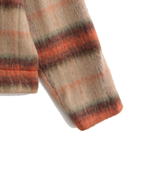 ADAM ET ROPE'（アダムエロペ）の「【TONY WACK/トニーワック】CHEK WOOL MOHAIR BLOUSON（その他アウター・メンズ・ベージュ/ネイビー・L/M）」の8枚目の写真