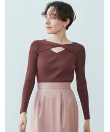 LAGUNAMOON | ツイストリブニットプルオーバー(ニット/セーター)