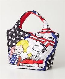 nissen | スヌーピーキルティングトートバッグ（Ａ４対応）(トートバッグ)