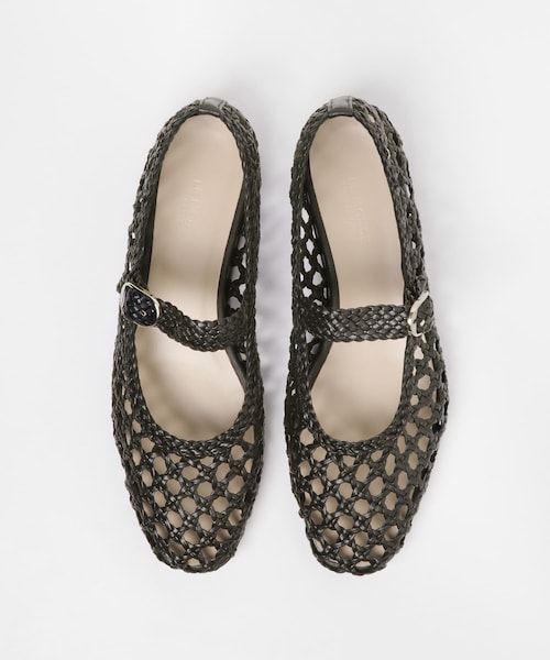 URBAN RESEARCH（アーバンリサーチ）の「LE MONDE BERYL　MARY JANE WOVEN LEATHER（パンプス・レディース・BLACK・36/37/38）」の5枚目の写真