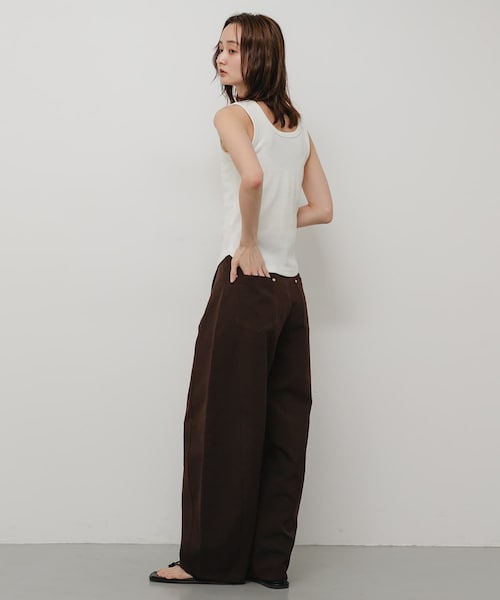 SENSE OF PLACE by URBAN RESEARCH(センスオブプレイスバイアーバンリサーチ)の「2WAYヘンリータンクトップ(タンクトップ・レディース・OFF WHITE/BLACK/L.GRAY・One)」の9枚目の写真