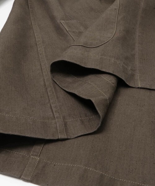 URBAN RESEARCH（アーバンリサーチ）の「Nomat　PIPING JACKET/HERRINGBONE（テーラードジャケット・レディース・BROWN・2）」の7枚目の写真