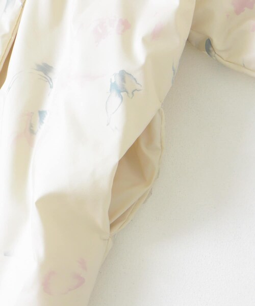 URBAN RESEARCH DOORS（アーバンリサーチドアーズ）の「mizuiro ind　print batting coat（その他アウター・レディース・ivory・one）」の5枚目の写真