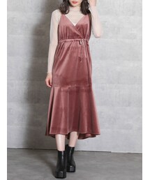 dazzlin | 裾フレアキャミワンピース(ワンピース)