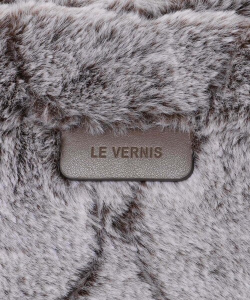 URBAN RESEARCH Sonny Label（アーバンリサーチサニーレーベル）の「LE VERNIS　ファーキルティングクラッチ（クラッチバッグ・レディース・ブラウン/ベージュ・one）」の11枚目の写真