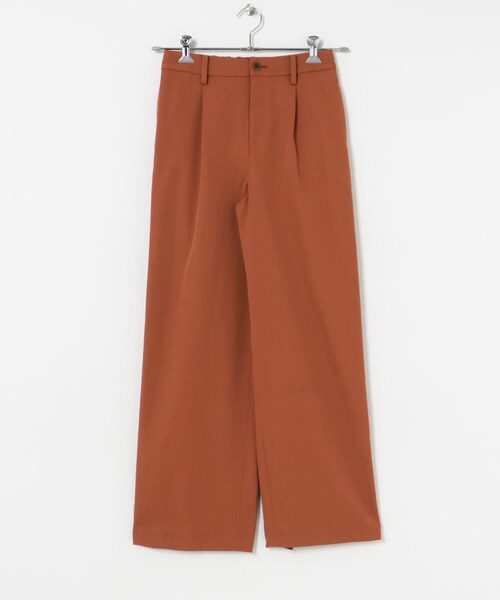 THE GOODLAND MARKET（ザグッドランドマーケット）の「米富繊維　KNIT SIDELINE PANTS-WOMEN（その他パンツ・レディース・44BROWN/41BEIGE/60SAX・M）」の8枚目の写真