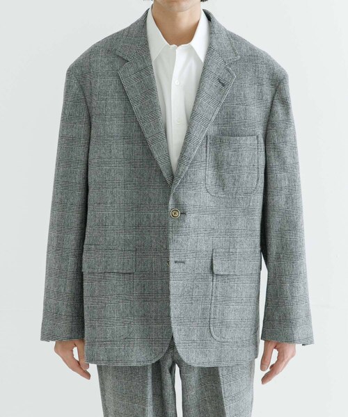 URBAN RESEARCH（アーバンリサーチ）の「FREEMANS SPORTING CLUB　St MARKS JACKET（テーラードジャケット・メンズ・Wブラック・S/M/L）」の2枚目の写真
