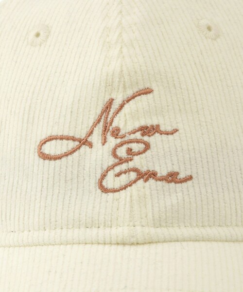ROPE' PICNIC（ロペピクニック）の「【NEW ERA(R)/ニューエラ別注】920CS MICRO CORDUROYCAP/リンクコーデ（キャップ・レディース・オフホワイト/ブラウン/ネイビー・F）」の16枚目の写真