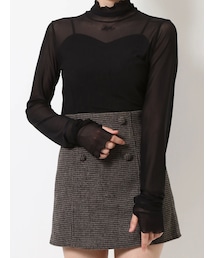 EATME | シースルーメッシュTOP(Tシャツ/カットソー)