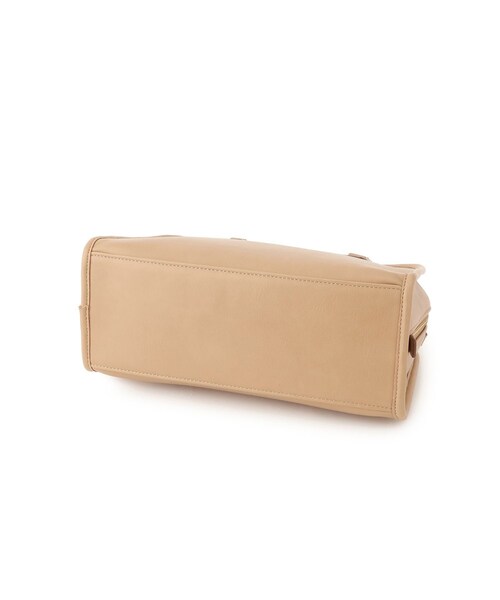 ROPE' PICNIC（ロペピクニック）の「ワイドスクエアボストンバッグ/2WAY（ボストンバッグ・レディース・ブラック/キナリ/ブラウン/ベージュ系・F）」の18枚目の写真